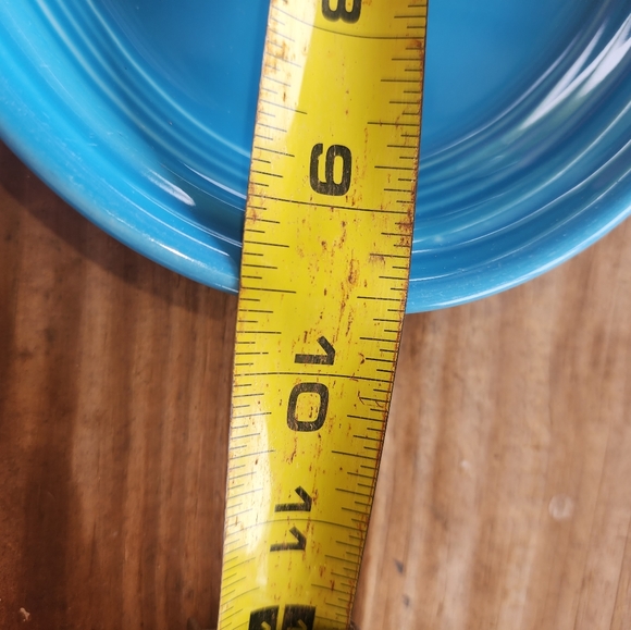 Fiesta small Platter. Peacock. - Picture 2 of 3